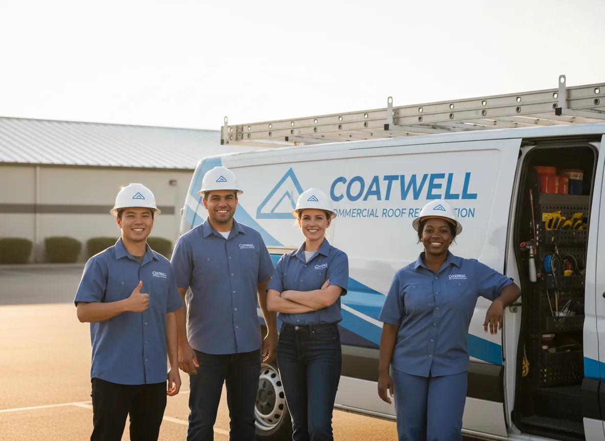 Commercial roof coating company in Cromwell, IN